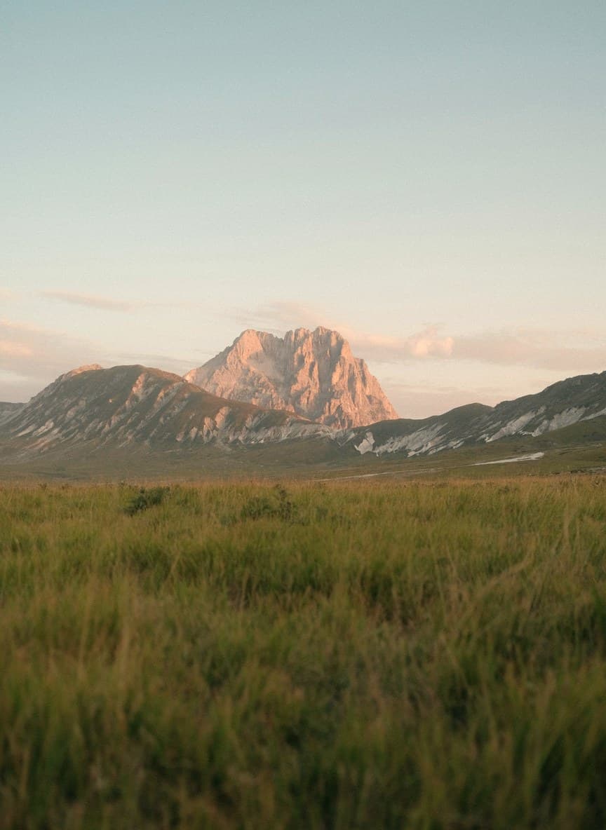 Landscape in Abruzzo, Italy
