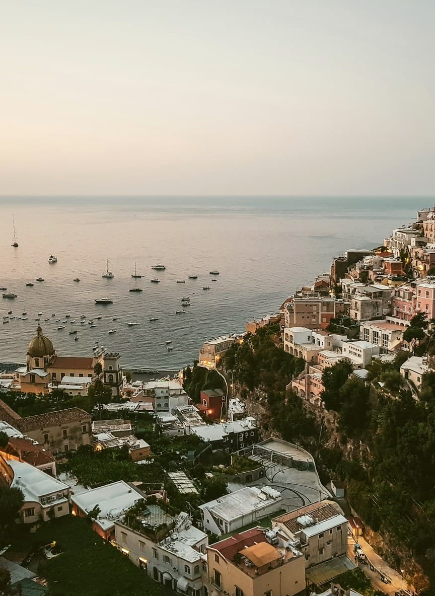 Landscape in Campania, Italy