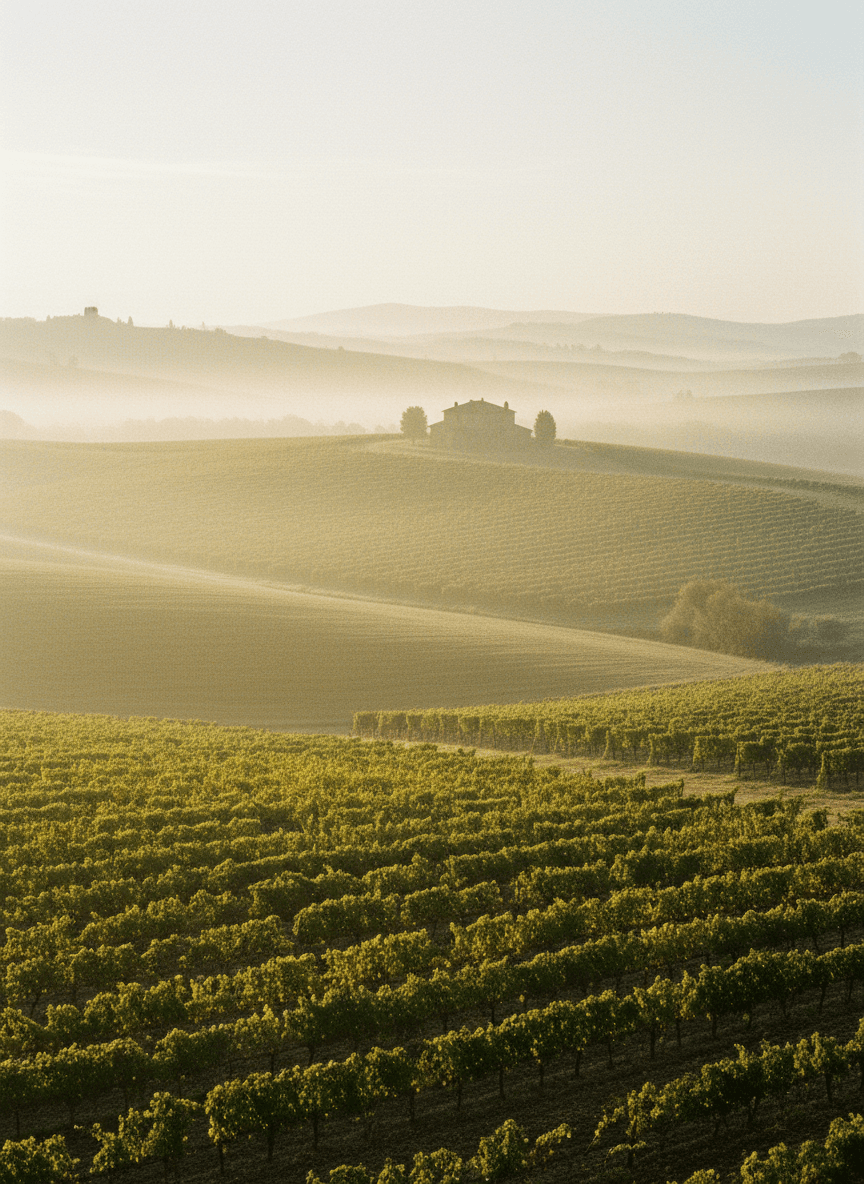 Landscape in Toscana, Italy